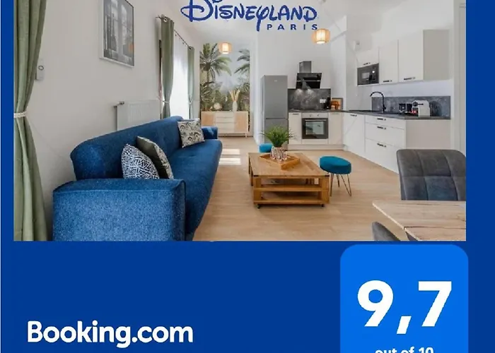 Cosy Apartment - Parking, Garden,10Mn From Disneyland!